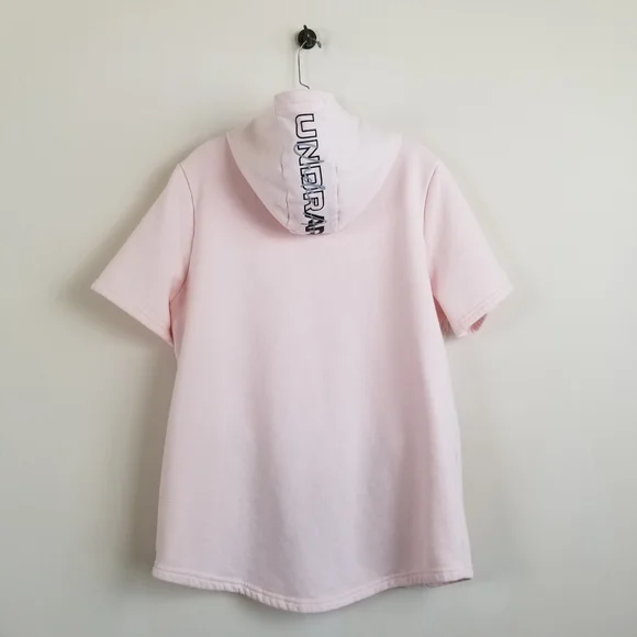 Under Armour Short Sleeve Hoodie XL Loose - Picture 3 of 4